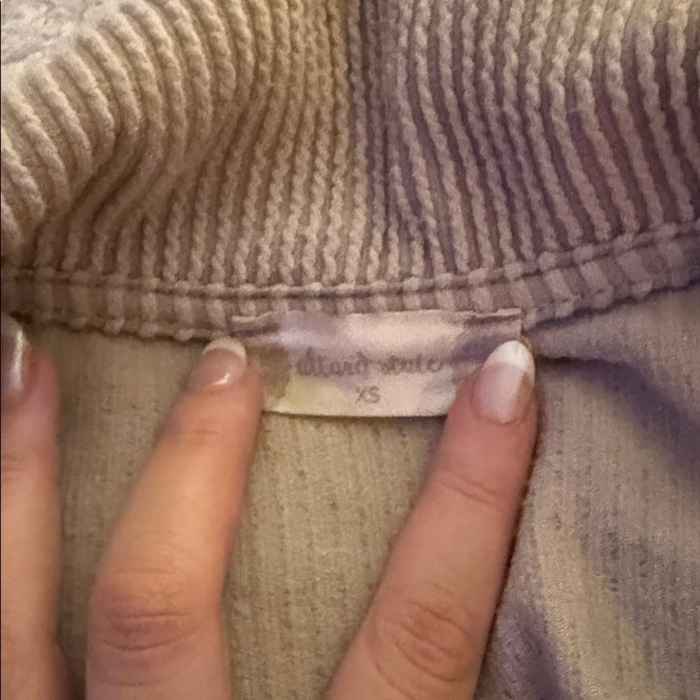 Altar'd State Tan Ribbed Jacket - Picture 2 of 2